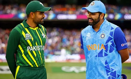 ஹாட்ரிக் வெற்றி யாருக்கு? இந்தியா-பாகிஸ்தான் நாளை பலப்பரீட்சை