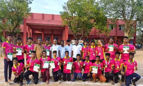 மாவட்ட அளவிலான தடகள போட்டியில் ஸ்ரீ கலைவாணி பள்ளி சாதனை