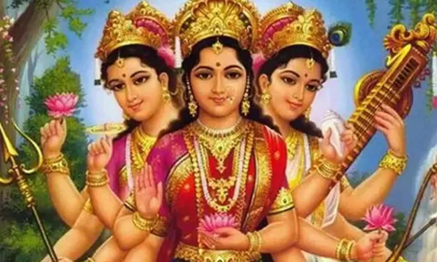 நவராத்திரி பண்டிகையும் முப்பெருந் தேவியரும்! நவராத்திரி பண்டிகையும் முப்பெருந் தேவியரும்!