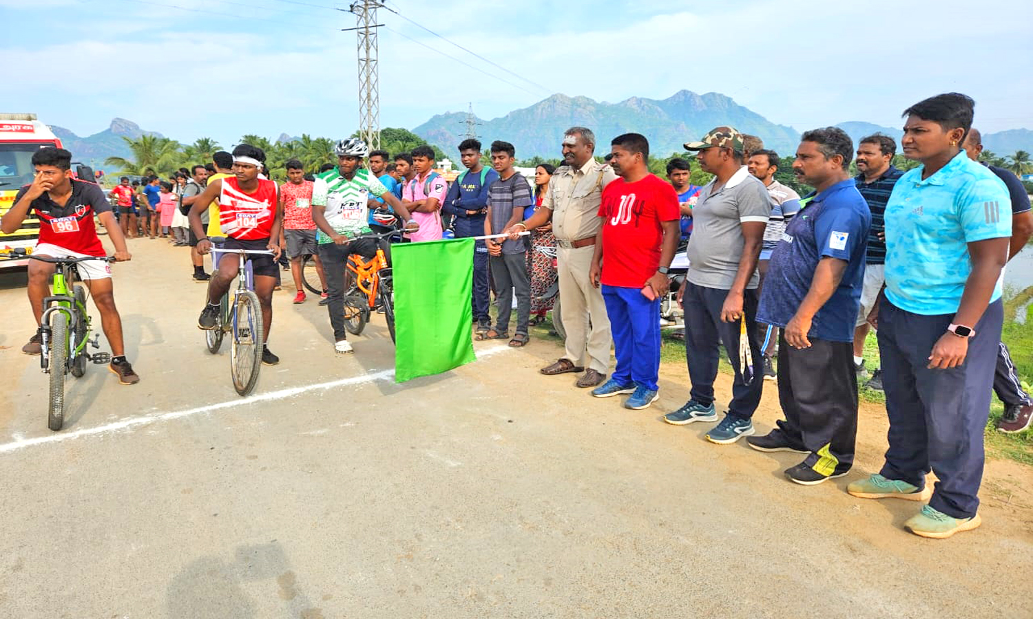 நாகர்கோவிலில் பள்ளி மாணவமாணவிகளுக்கான சைக்கிள் போட்டி Kanyakumari