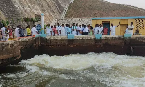 உடுமலை அமராவதி அணையில் இருந்து பாசனத்திற்கு தண்ணீர் திறப்பு