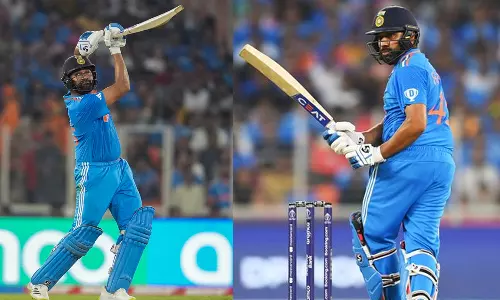 300 சிக்சர்கள் விளாசி ரோகித் சர்மா புதிய சாதனை