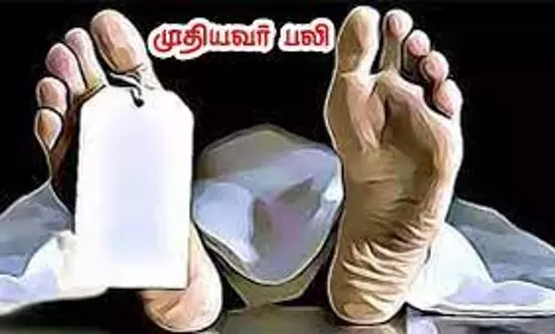 பைக் மோதி முதியவர் பலி