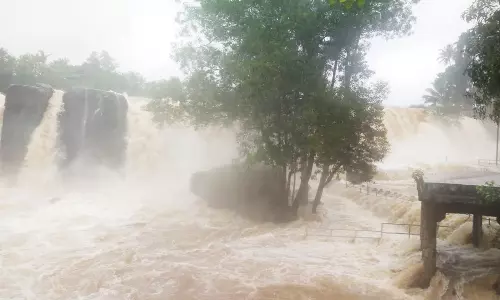 குமரியில் விடிய விடிய கொட்டி தீர்த்த கனமழை: திற்பரப்பில் குளிக்க 4-வது நாளாக தடை