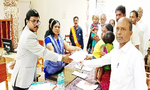 லோக் அதாலத் மூலம் 77 வழக்குகளுக்கு தீர்வு