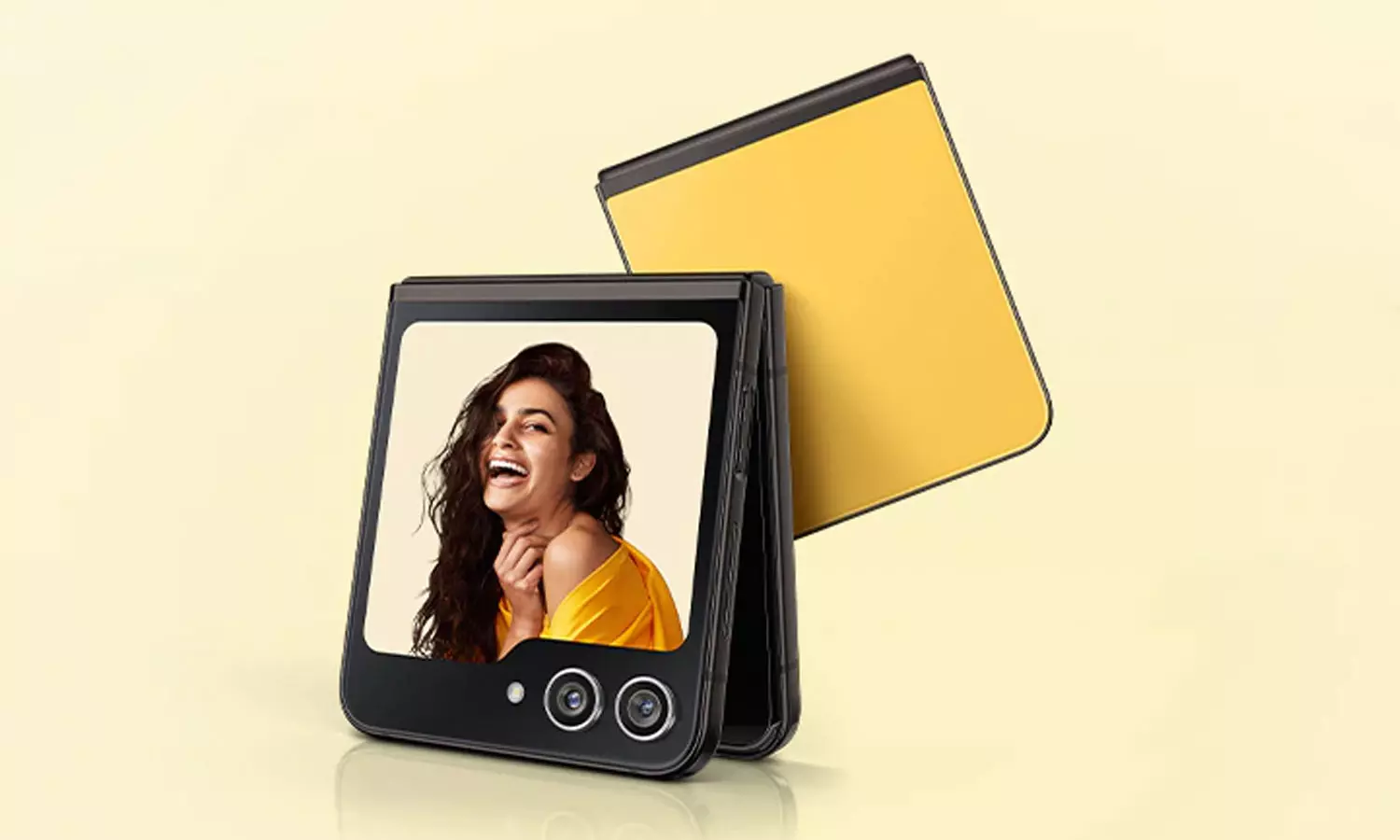 முற்றிலும் புதிய நிறத்தில் அறிமுகமான கேலக்ஸி ஃப்ளிப் போன்