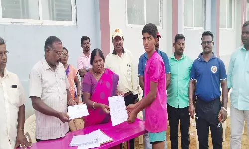 தமிழ்நாடு கபடி அணிக்கு சமுத்திராபட்டி அரசு பள்ளி மாணவர் தேர்வு