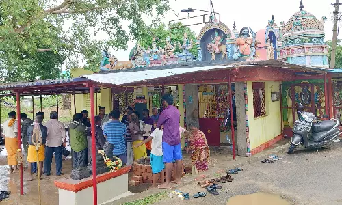 திண்டுக்கல்லில் கோவில் பூட்டை உடைத்து அம்மன் தங்கதாலிகள் திருட்டு