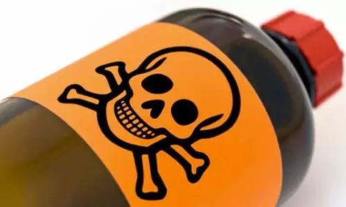 வேப்பந்தட்டை அருகே கூட்டுறவு வங்கியில் செயலாளர் விஷம் குடித்து தற்கொலை