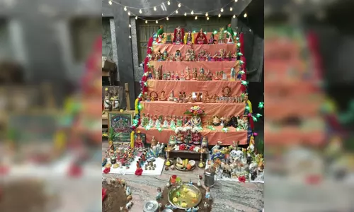 வாழப்பாடி பகுதியில்  கோவில்களில் நவராத்திரி பூஜை