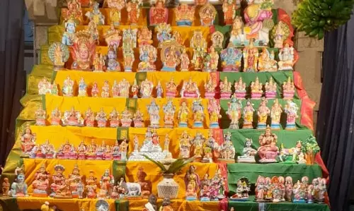 புதுக்கோட்டை கோவில்களில் கொலு