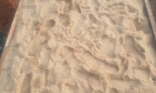 சட்டத்துக்கு புறம்பாக மணல் திருட்டு