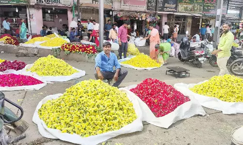 தருமபுரி மாவட்டத்தில் பூக்கள் விலை உயர்வால் விவசாயிகள் மகிழ்ச்சி