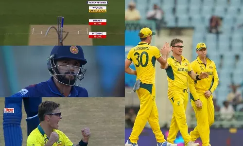 ஆட்டம் காட்டிய ஆடம் ஜம்பா.. 125-க்கு 1 விக்கெட்.. 209 ரன்களுக்கு இலங்கை ஆல் அவுட்