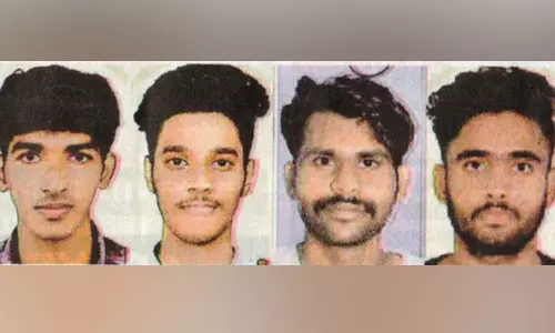 திருச்சூரில் ஆற்றில் மூழ்கி கல்லூரி மாணவர்கள் 4 பேர் உயிரிழப்பு