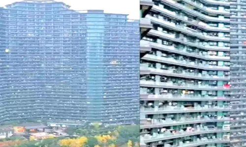 30 ஆயிரம் பேர் வசிக்கும் பிரமாண்ட குடியிருப்பு