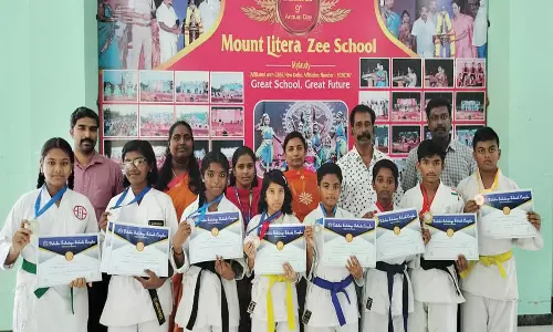 கராத்தே போட்டி - மவுண்ட் லிட்ரா பள்ளி மாணவர்கள் சாதனை