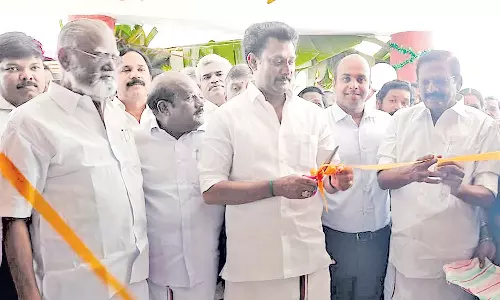 வீராக்கன் ஊராட்சியில் புதிய கட்டிடங்கள் திறப்பு