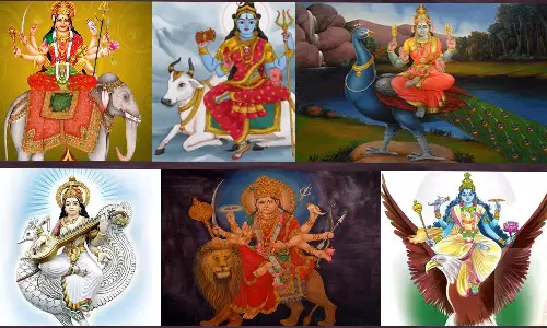 தேவியரின் வாகனம்