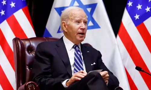 அமெரிக்க ஜனாதிபதி ஜோ பைடன் காசாவுக்கு ரூ.832 கோடி நிதியுதவி