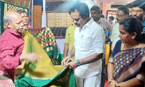 கைத்தறி கண்காட்சி: 23-ந் தேதி வரை நடக்கிறது