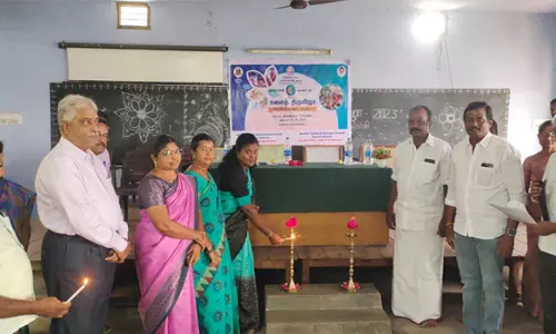 திருச்செங்கோடு அரசு பெண்கள் மேல்நிலைப் பள்ளியில் கலைத்திருவிழா