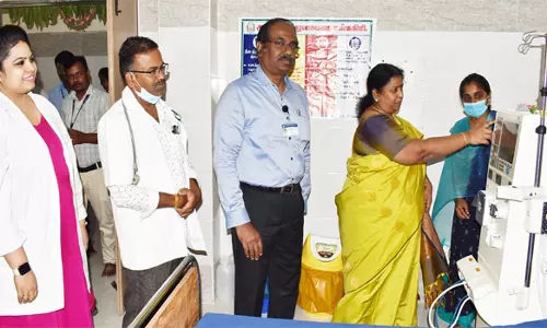 சங்ககிரி அரசு மருத்துவமனையில்  அதிநவீன மானிட்டர் வசதியுடன் டயாலிசிஸ் சிகிச்சை பிரிவு தொடக்கம்