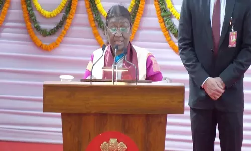 மகாத்மாவின் தொலைநோக்கு பார்வையே சமூக ஒற்றுமை மற்றும் சமத்துவம் முன்னோக்கி செல்வதற்கான வழி- ஜனாதிபதி முர்மு