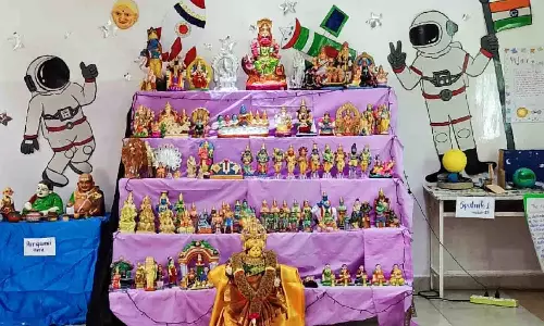 திருப்பூர் கிட்ஸ் கிளப் பள்ளியில்  நவராத்திரி விழா