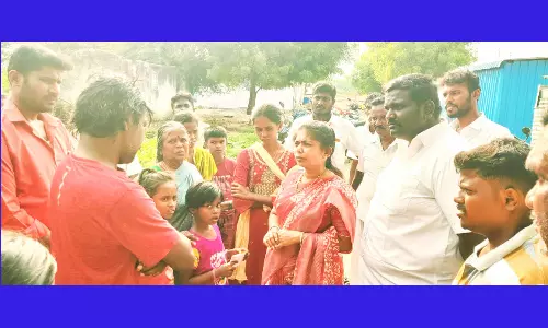 13 தொழிலாளர்களின் குடும்பத்துக்கு பா.ம.க. சார்பில் நிதியுதவி