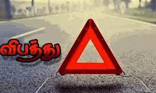 அயோத்தியாப்பட்டணத்தில் இன்று அதிகாலை விபத்துசரக்கு வாகனம் மோதி ஓட்டல் உரிமையாளர் பலி