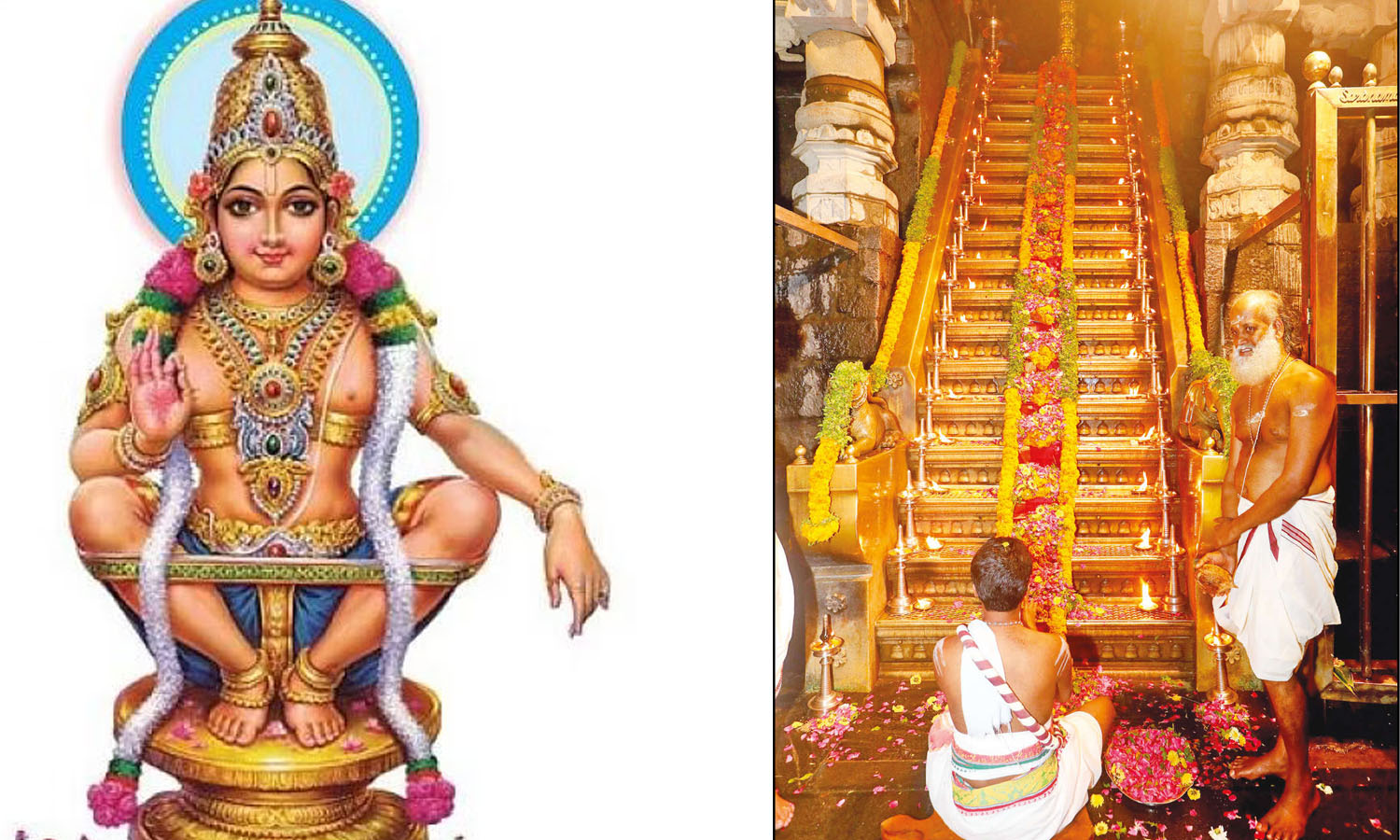 சபரிமலையில் ஐப்பசி மாத படிபூஜை