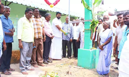 பாகூரில் ரூ.12.18 லட்சம் மதிப்பில் புதிய மின்மாற்றி