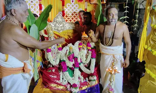 பொன்னமராவதி சோழீஸ்வரர் கோவிலில் மீனாட்சி திருக்கல்யாணம்