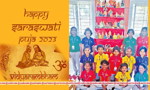 கிட்ஸ் கிளப் முதுநிலைப் பள்ளியில் நவராத்திரி விழா