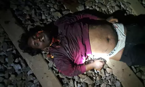 பாலக்கோடு அருகே ரெயில் மோதி வாலிபர் பலி