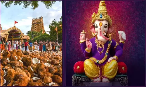 தேங்காயை சிதறு காயாக உடைப்பது ஏன்?