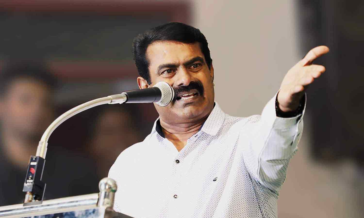 தமிழகத்திற்கு தண்ணீர் தராத நிலையில் I.N.D.I.A கூட்டணியில் இருந்து தி.மு.க வெளியேறி இருக்க வேண்டும்- சீமான்