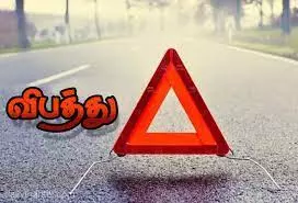 சிறுவர்கள் ஓட்டிய கார் மோதி விபத்து;யூனியன் அதிகாரி உயிர் தப்பினார் சிறுவர்கள் ஓட்டிய கார் மோதி விபத்து;யூனியன் அதிகாரி உயிர் தப்பினார்