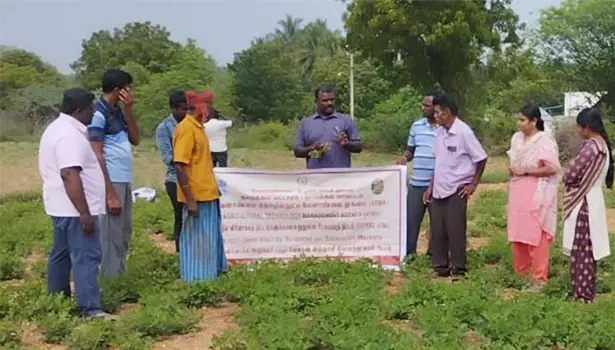 கீழ்சாத்தம்பூர் கிராமத்தில் விவசாயிகள் கலந்துரையாடல் நிகழ்ச்சி கீழ்சாத்தம்பூர் கிராமத்தில் விவசாயிகள் கலந்துரையாடல் நிகழ்ச்சி