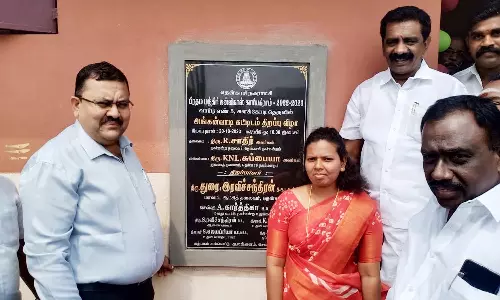 தென்காசியில் ரூ.50 லட்சத்தில் கட்டப்பட்ட புதிய அங்கன்வாடி மைய கட்டிடங்கள் திறப்பு