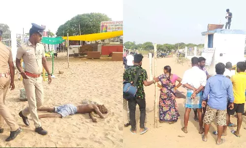 மாமல்லபுரம் கடற்கரையில் பயங்கரம்: குதிரை ஓட்டும் வாலிபர் வெட்டிக் கொலை