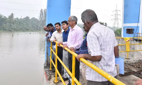 மேட்டுப்பாளையத்தில் வளர்ச்சி திட்ட பணிகளை நேரில் ஆய்வு செய்தார் தலைமை செயலாளர்