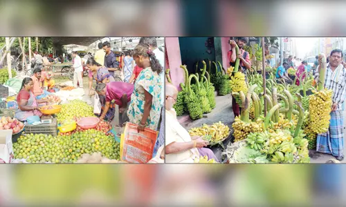 சேலம் மார்க்கெட்டில் ஆயுத பூஜை பொருட்கள் விற்பனைகளை கட்டியது