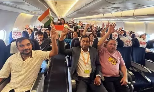 இஸ்ரேலில் சிக்கித் தவித்த 143 பயணிகளுடன் 6-வது சிறப்பு விமானம் டெல்லி வந்தடைந்தது