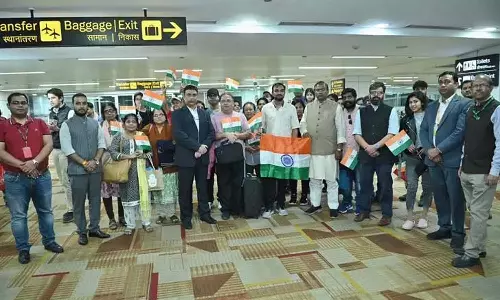 இஸ்ரேலில் சிக்கித் தவித்த 143 பயணிகளுடன் 6-வது சிறப்பு விமானம் டெல்லி வந்தடைந்தது