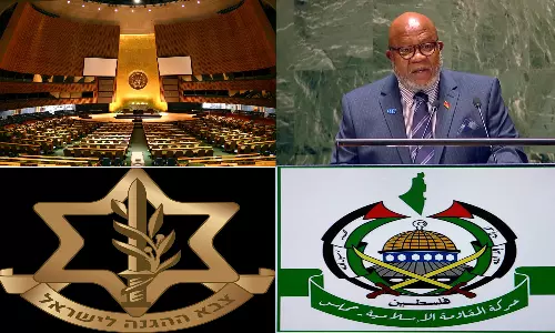 இஸ்ரேல்-ஹமாஸ் போர் எதிரொலி: அக்டோபர் 26ல் ஐ.நா. பொதுசபை அவசர கூட்டம்