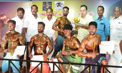 தென்னிந்திய அளவிலான ஆணழகன் போட்டி பரிசளிப்பு விழா