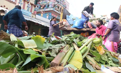 ஆயுத பூஜையையொட்டி சேலம் மாநகரில் 2 நாட்களில் 1300 டன் குப்பைகள் குவிந்தது