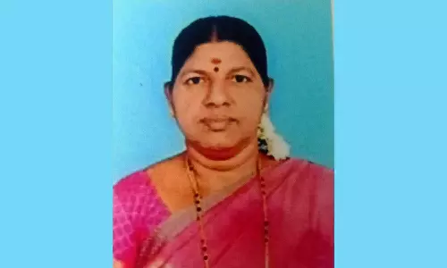 அகஸ்தீஸ்வரத்தில் மொட்டை மாடியிலிருந்து தவறி விழுந்து கல்லூரி பெண் கண்காணிப்பாளர் பலி